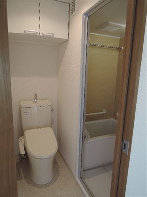 3点ユニットからトイレ・お風呂を別々に